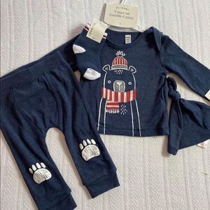 PL BABY BOY 9 Months 4 Piece Matching Outfit. New with Tags!